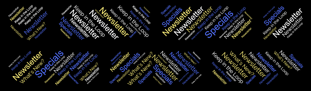 Newsletter Word Cloud